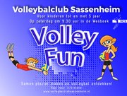 Volleyfun: Wekelijkse proeftraining voor kinderen t/m 5 jaar