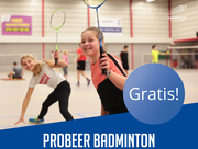 Probeerbadminton bij BC Dynamo