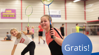 Probeerbadminton bij BC Dynamo