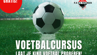 Voetbalcursus voor de kleintjes!